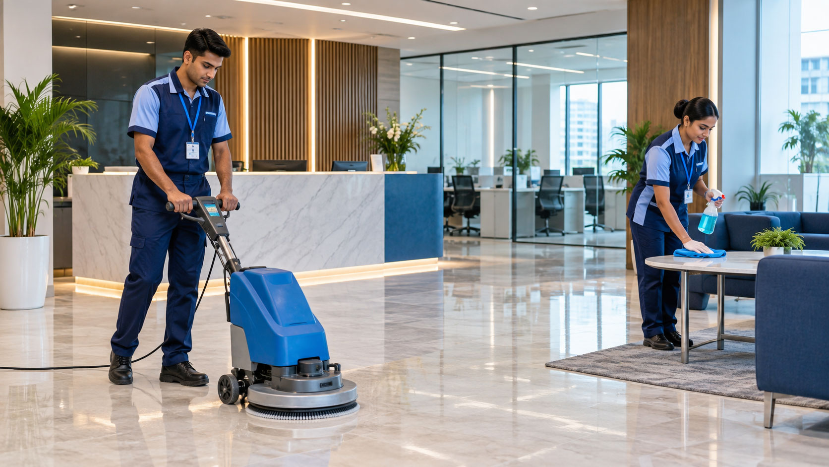 How Professional Housekeeping Services Create a Better Workplace Environment